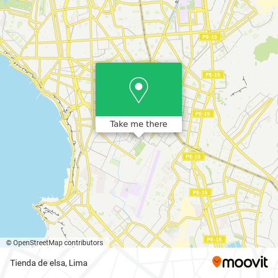 Mapa de Tienda de elsa