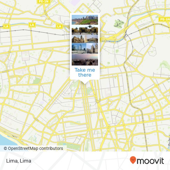 Lima map