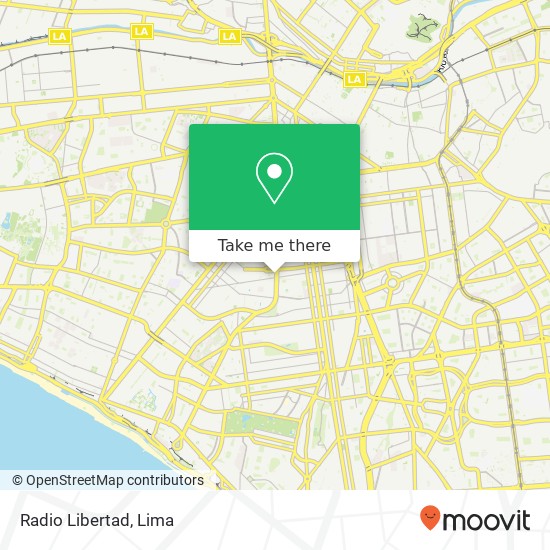 Radio Libertad map