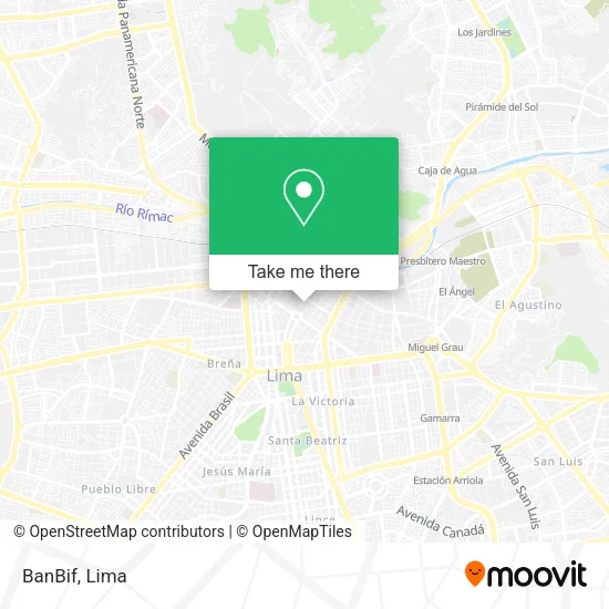 Mapa de BanBif