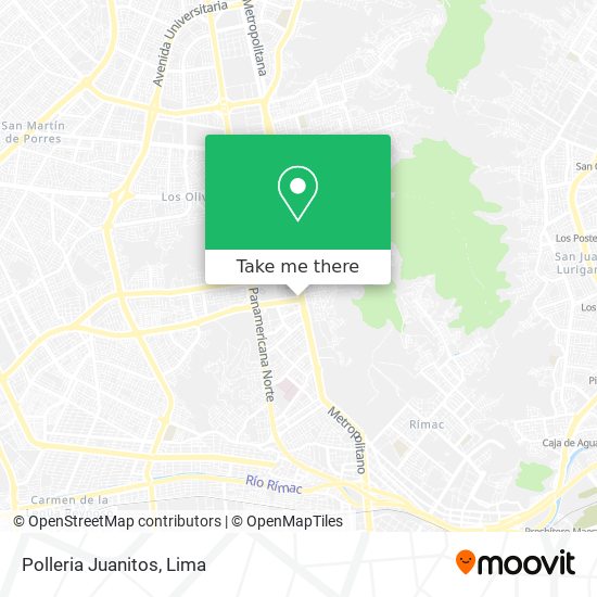 Polleria Juanitos map