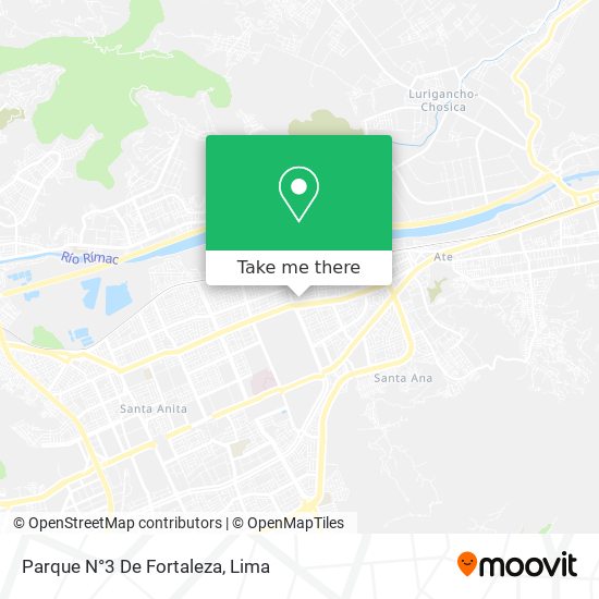 Mapa de Parque N°3 De Fortaleza