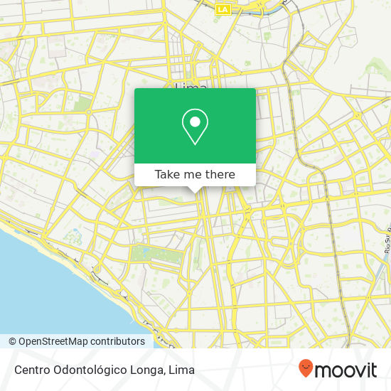 Centro Odontológico Longa map