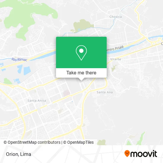 Mapa de Orion