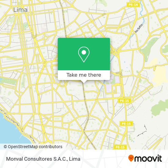 Monval Consultores S.A.C. map