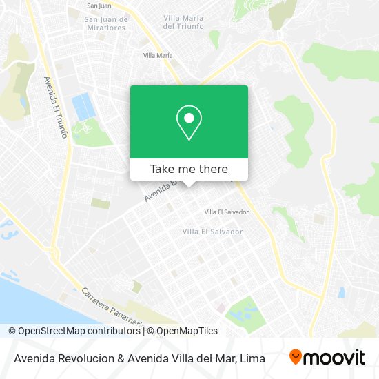 Mapa de Avenida Revolucion & Avenida Villa del Mar