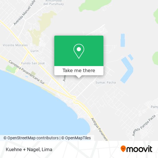 Kuehne + Nagel map