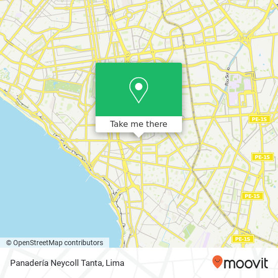 Panadería Neycoll Tanta map