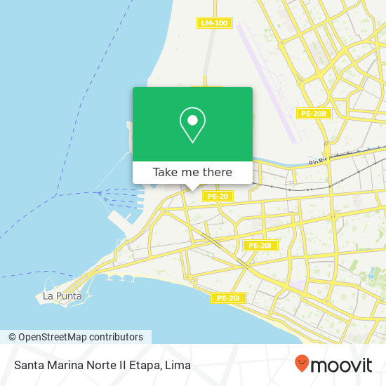 Santa Marina Norte II Etapa map