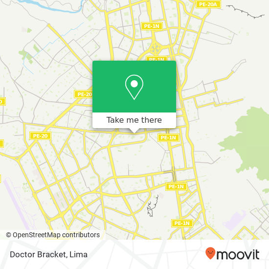 Doctor Bracket map