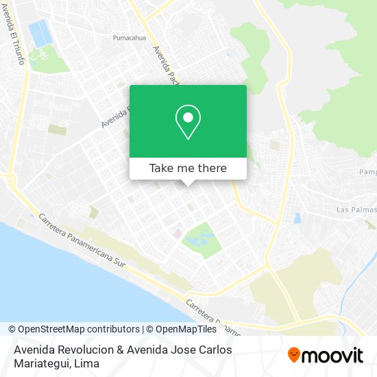 Avenida Revolucion & Avenida Jose Carlos Mariategui map