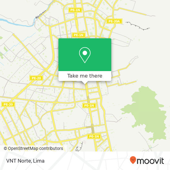 VNT Norte map