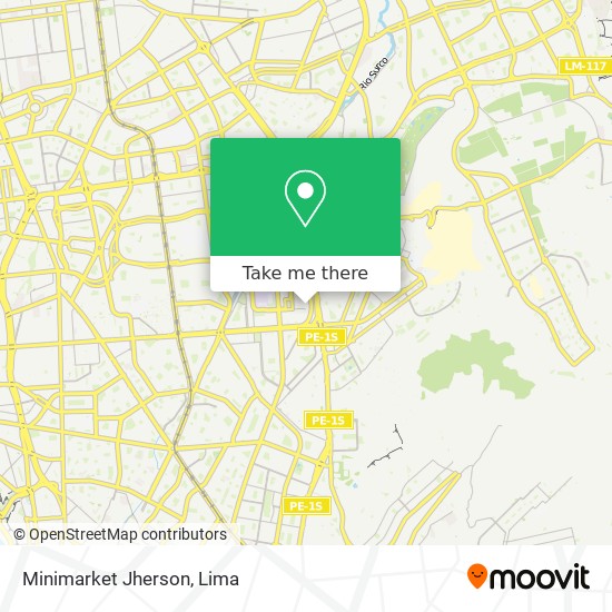 Minimarket Jherson map