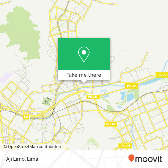 Aji Limo map