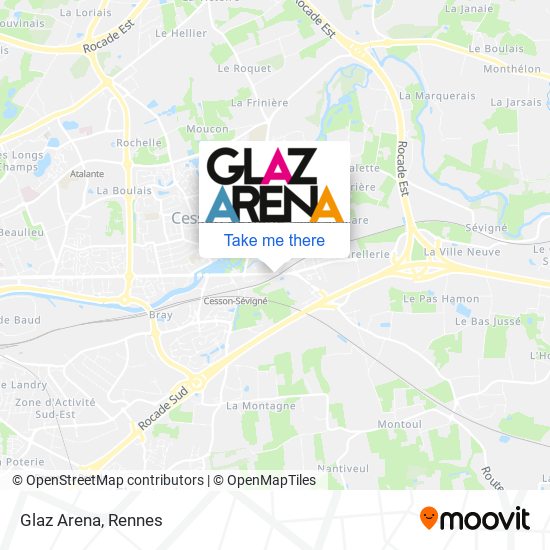 Mapa Glaz Arena