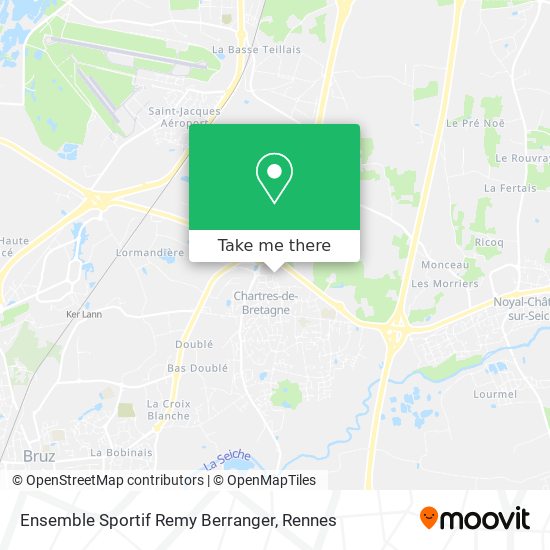 Ensemble Sportif Remy Berranger map