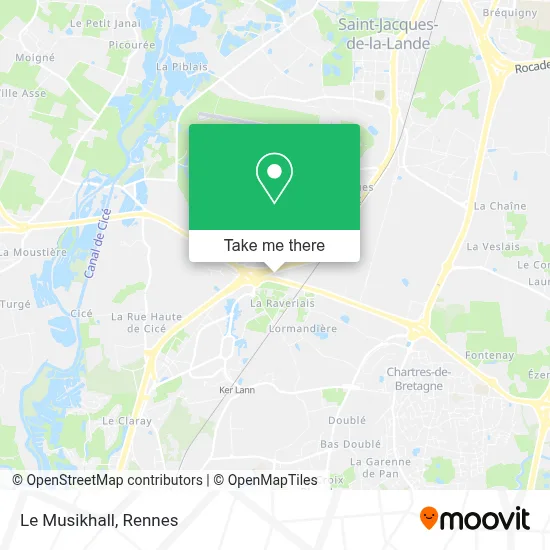 Le Musikhall map
