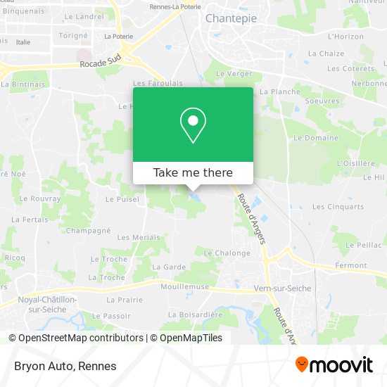 Mapa Bryon Auto
