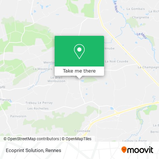 Ecoprint Solution map