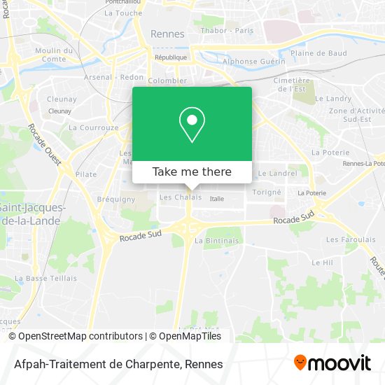Afpah-Traitement de Charpente map