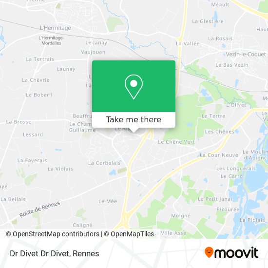 Dr Divet Dr Divet map