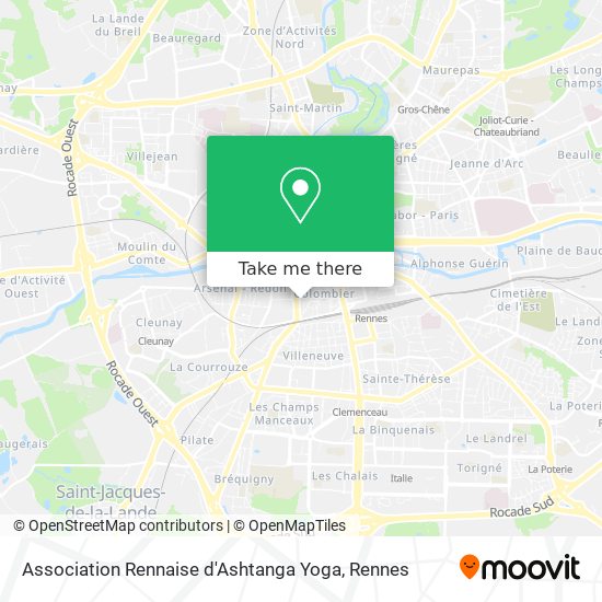 Association Rennaise d'Ashtanga Yoga map