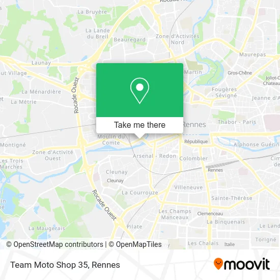 Team Moto Shop 35 map