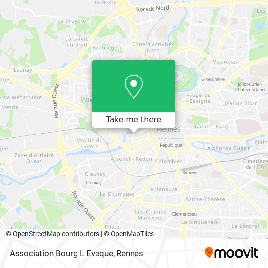 Association Bourg L Eveque map