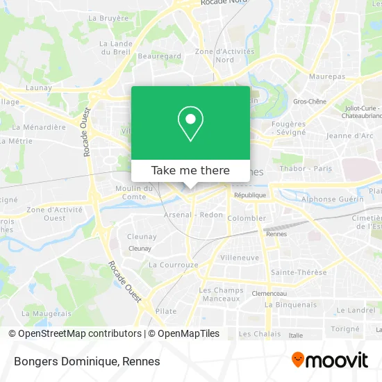 Bongers Dominique map