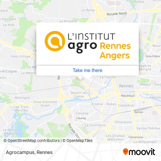 Agrocampus map