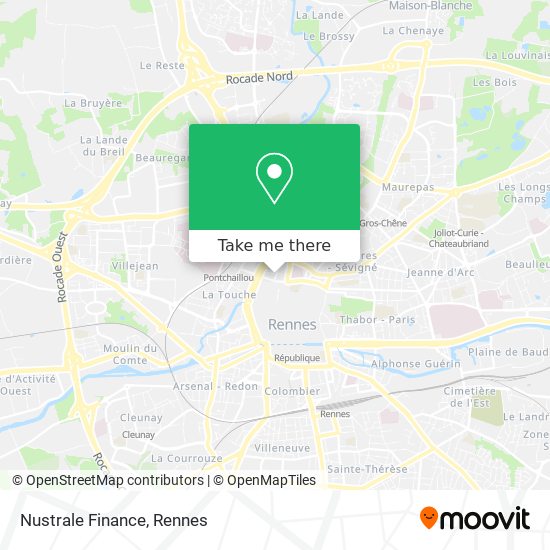 Nustrale Finance map