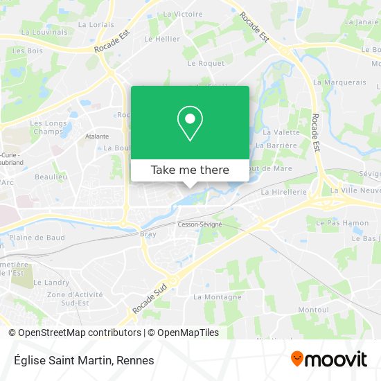 Église Saint Martin map