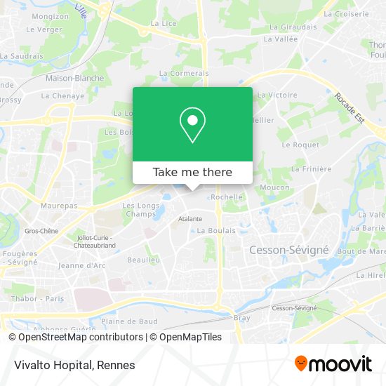 Mapa Vivalto Hopital