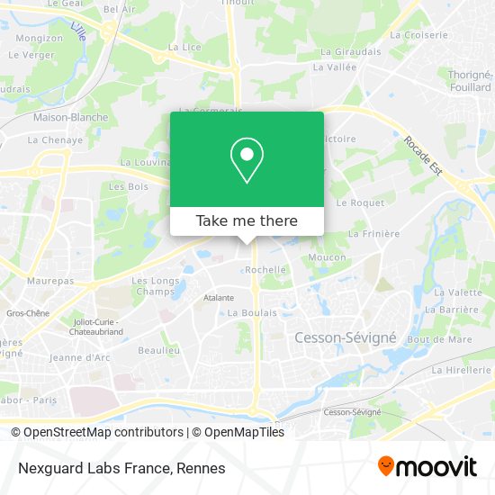 Nexguard Labs France map