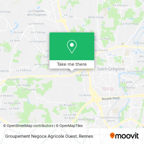 Groupement Negoce Agricole Ouest map