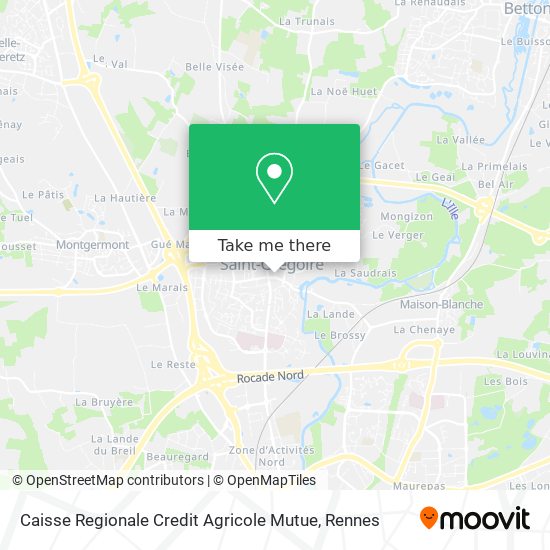 Caisse Regionale Credit Agricole Mutue map