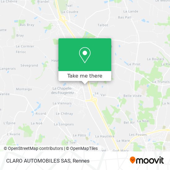 CLARO AUTOMOBILES SAS map