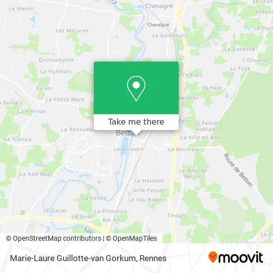 Marie-Laure Guillotte-van Gorkum map