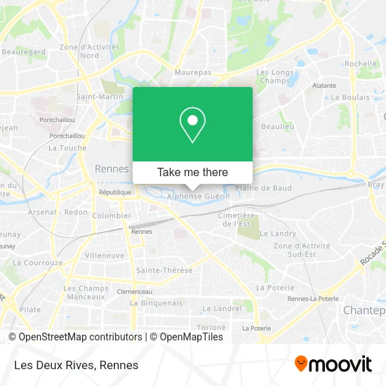 Les Deux Rives map