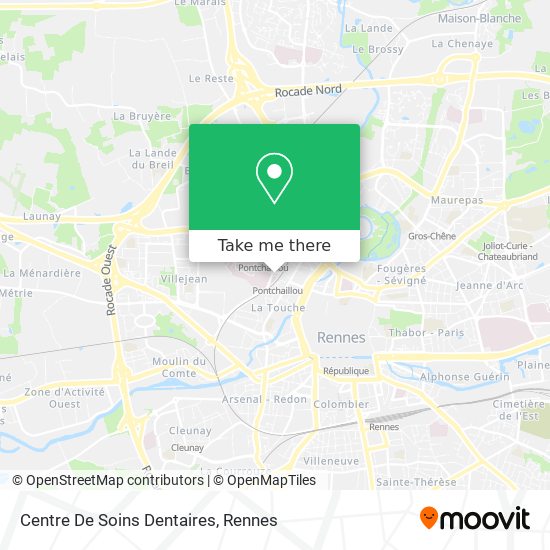 Centre De Soins Dentaires map