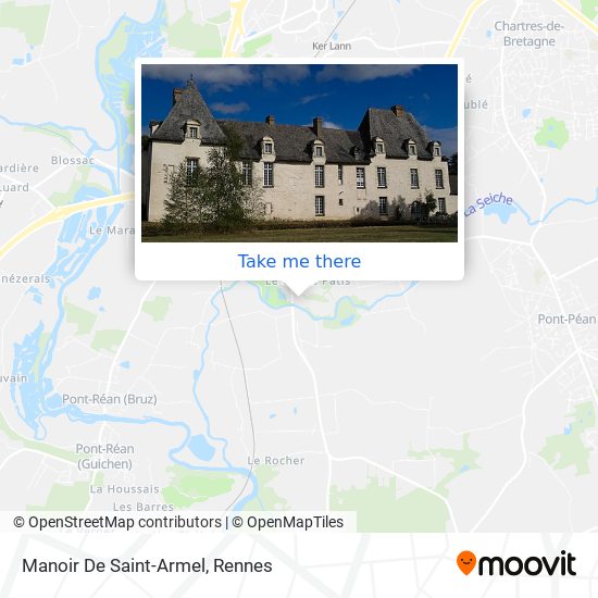 Mapa Manoir De Saint-Armel