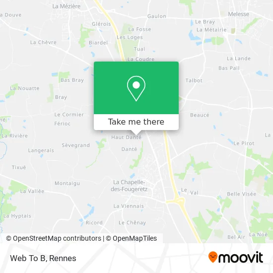 Web To B map