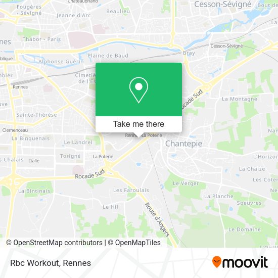 Rbc Workout map