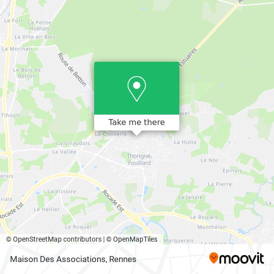 Maison Des Associations map