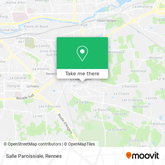 Salle Paroissiale map