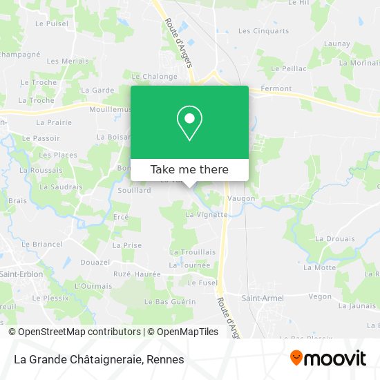 La Grande Châtaigneraie map