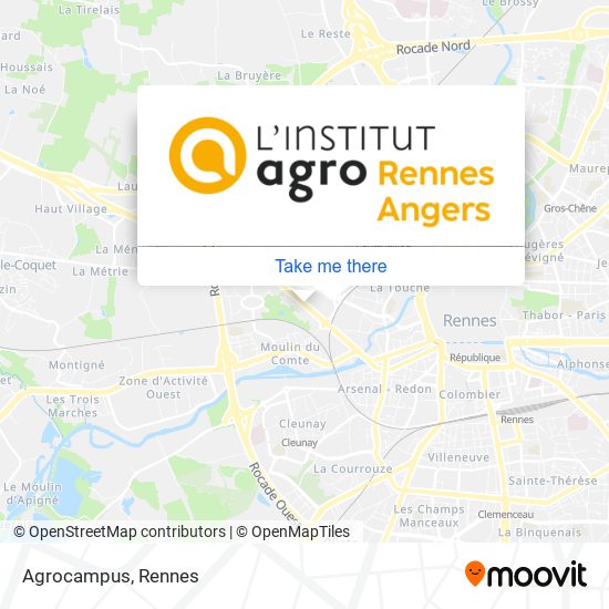 Agrocampus map