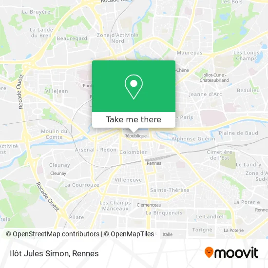 Ilôt Jules Simon map