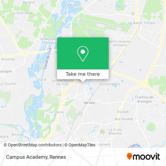 Campus Academy map