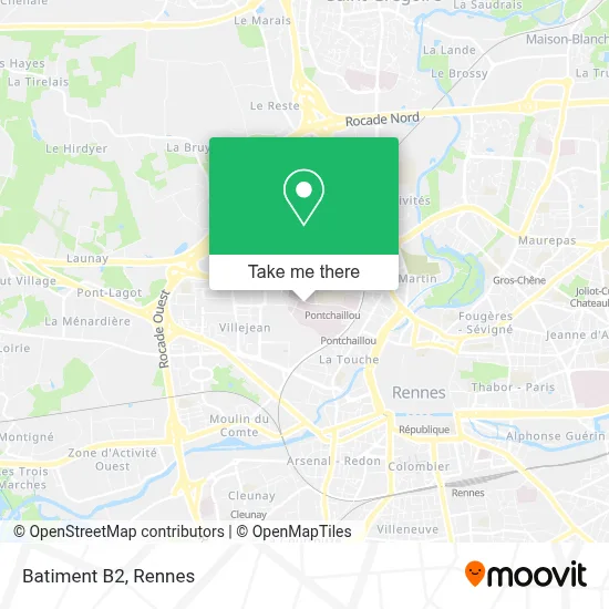 Batiment B2 map